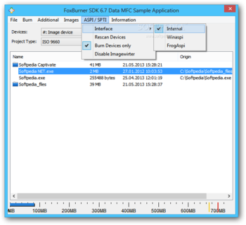 FoxBurner SDK (formerly Pixbyte Burning SDK) screenshot 5