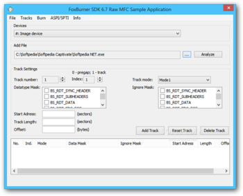 FoxBurner SDK (formerly Pixbyte Burning SDK) screenshot 6