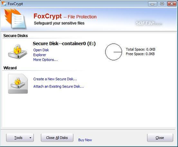 FoxCrypt File Protection standard screenshot 3