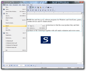 Foxit Advanced PDF Editor screenshot 2