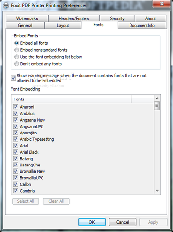 Foxit PDF Creator screenshot 3