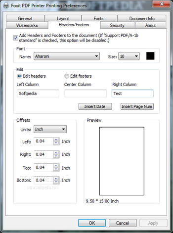 Foxit PDF Creator screenshot 6