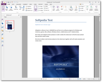 Foxit PhantomPDF Standard screenshot