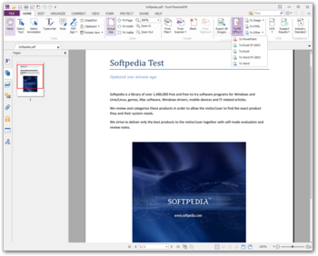 Foxit PhantomPDF Standard screenshot 2