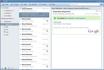 FoxMail screenshot 2