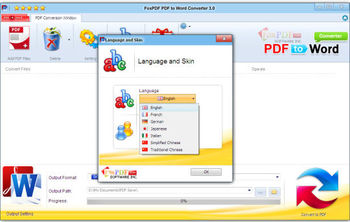 FoxPDF PDF to Word Converter screenshot 3