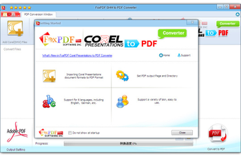 FoxPDF SHW to PDF Converter screenshot