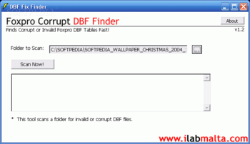 FoxPro DBF fix Finder screenshot