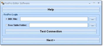 FoxPro Editor Software screenshot