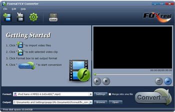 Foxreal FLV Converter screenshot 2