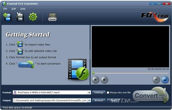 Foxreal FLV Converter screenshot 3