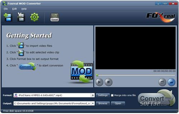 Foxreal MOD Converter screenshot 3