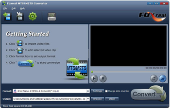 Foxreal MTS/M2TS Converter screenshot 2