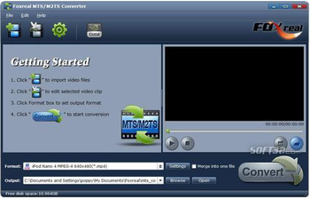 Foxreal MTS/M2TS Converter screenshot 3