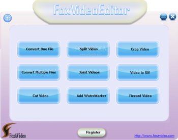 FoxVideoEditor screenshot