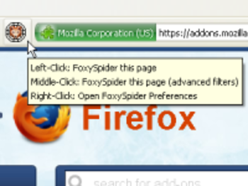FoxySpider screenshot