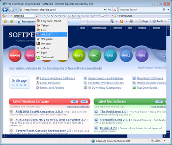 FoxyTunes for Internet Explorer screenshot 3