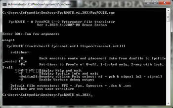 FpcROUTE screenshot