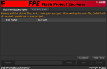FPE screenshot