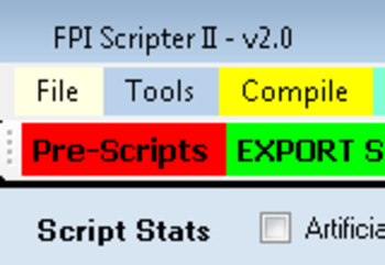 FPI Scripter screenshot 2
