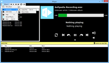 fPlayer screenshot 2