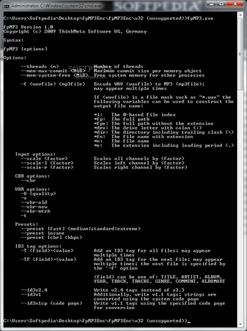 fpMP3Enc screenshot