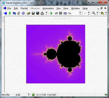 Fractal Explorer screenshot