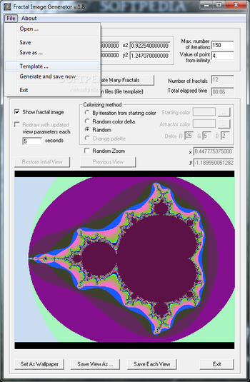 Fractal Image Generator screenshot 2