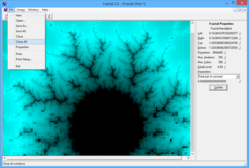 Fractal Viewer screenshot 2