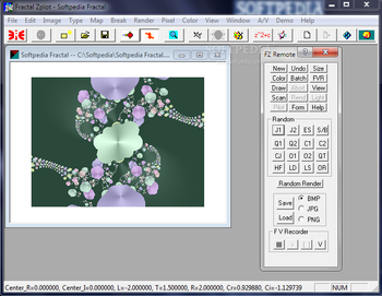 Fractal Zplot screenshot