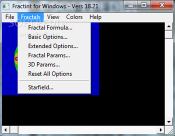 Fractint screenshot 2