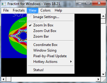 Fractint screenshot 3