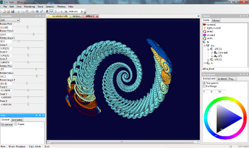 Fractracer screenshot