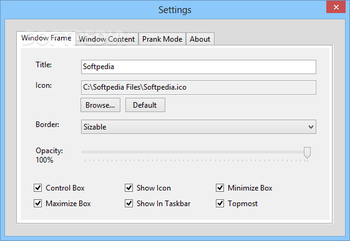 FrameDummy screenshot 2