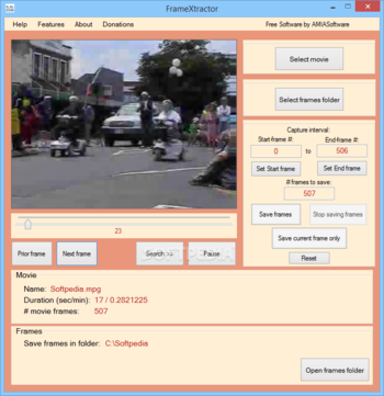 FramExtractor screenshot