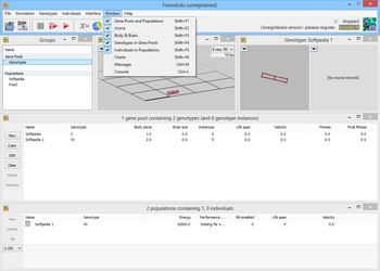 Framsticks screenshot 6