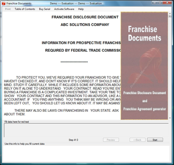 Franchise Documents screenshot 3