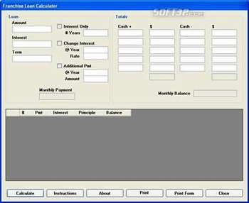 Franchise Opportunity Calculator screenshot 3