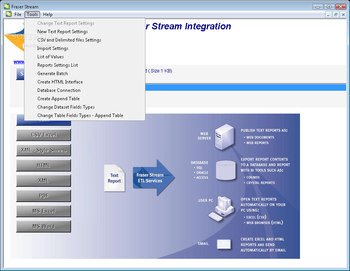 Fraser Stream Integration screenshot 2