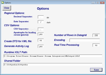 Fraser Stream Integration screenshot 3