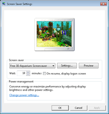 Free 3D Aquarium Screensaver screenshot 2