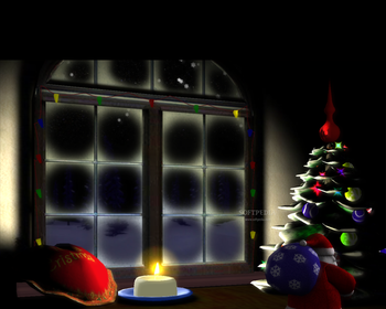 Free 3D Santa Screensaver screenshot