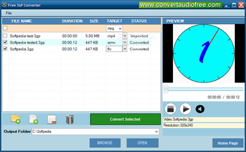Free 3GP Converter screenshot