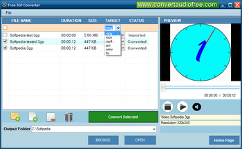 Free 3GP Converter screenshot 2