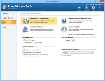 Free Address Book screenshot 4