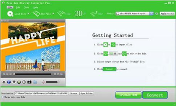 Free Any Blu-ray Converter Pro screenshot