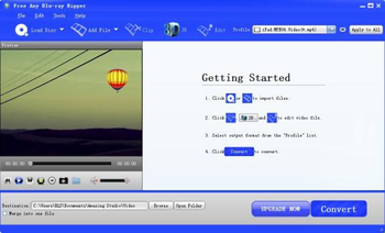 Free Any Blu-ray Ripper screenshot
