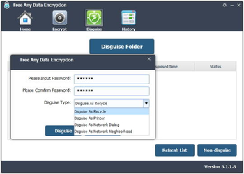 Free Any Data Encryption screenshot