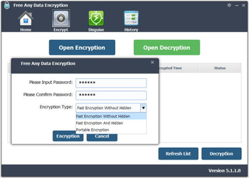 Free Any Data Encryption screenshot 7