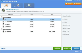 Free Any Data Recovery screenshot 2